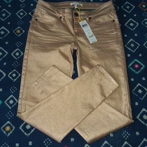BCBG Rose Gold SkinnyJeans